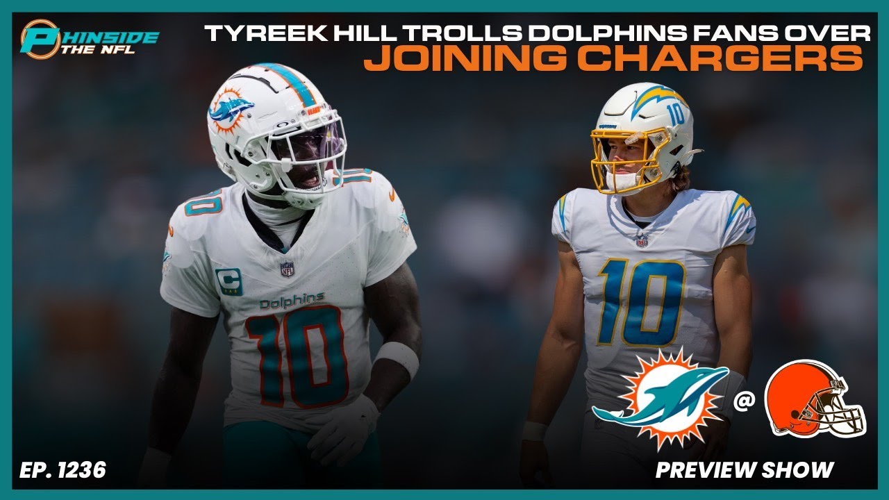 Tyreek Hill Trolls Miami Dolphins Fans Over Joining LA Chargers!