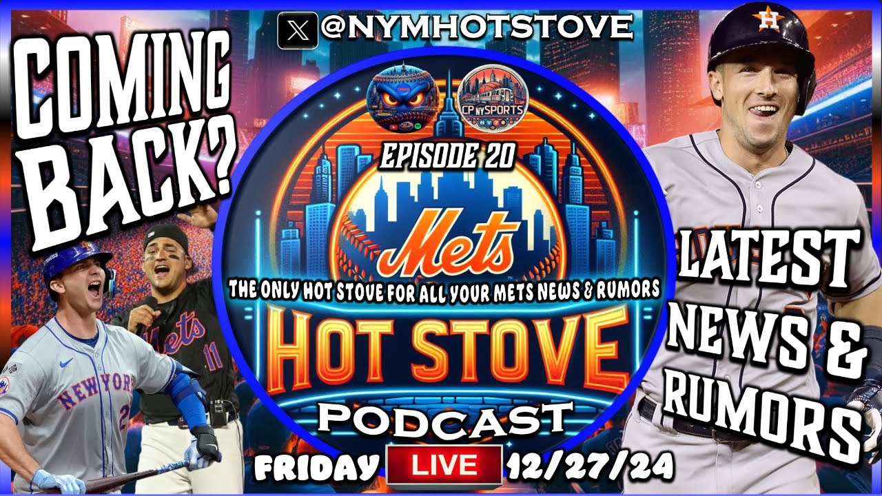 Mets Hot Stove | Pete Alonso Latest News | New York Mets | Mets News | Alex Bregman | MLB News