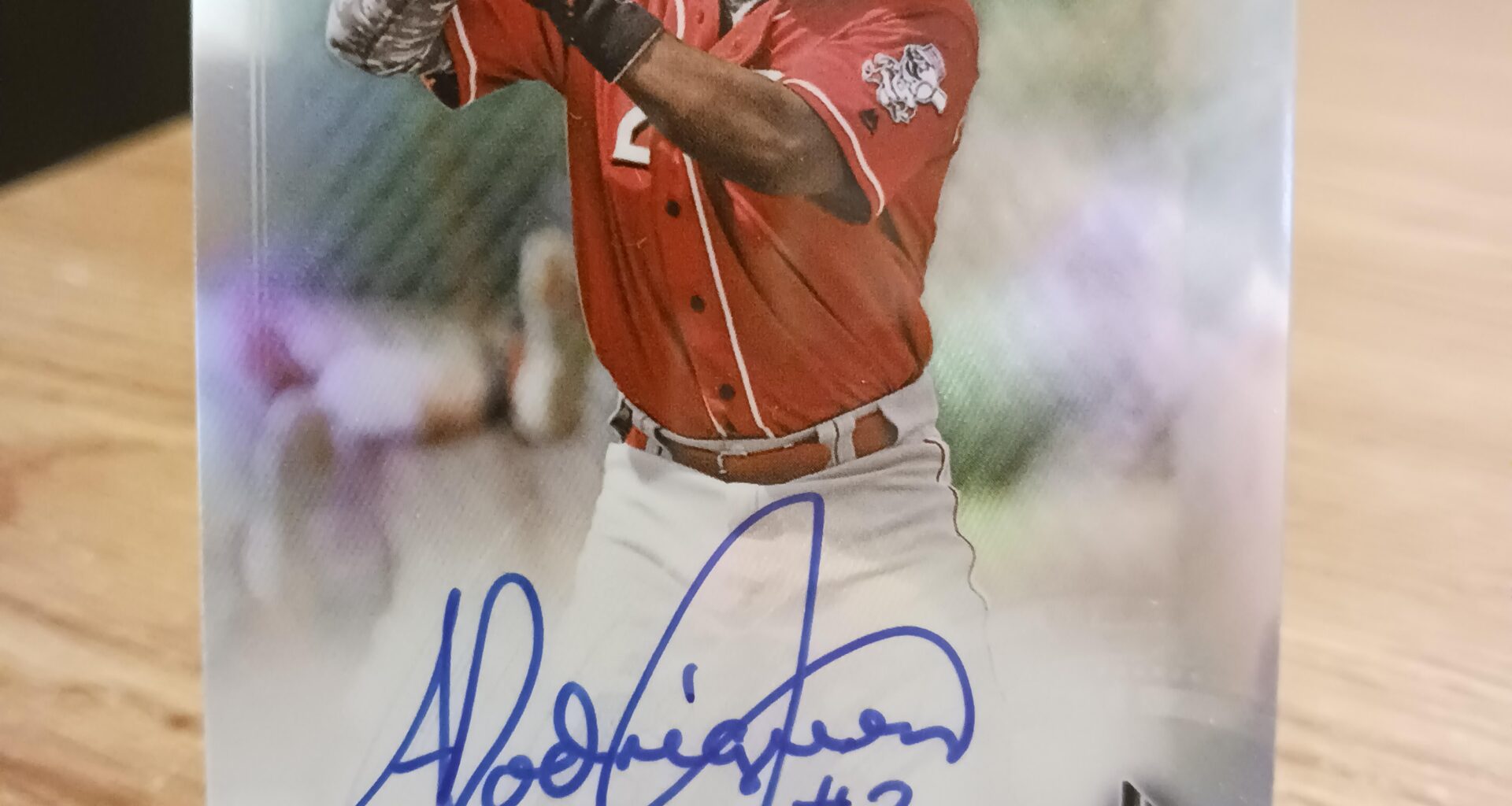 Posting a Reds autographed card every day until we win the World Series. Day 563: Alfredo Rodriguez