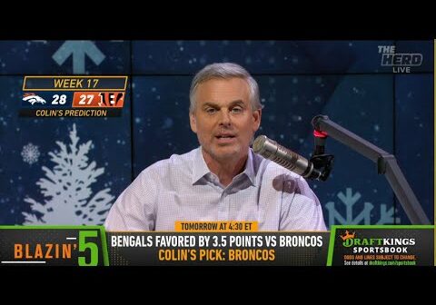 THE HERD | Colin Cowherd SHOCKS, Denver Broncos Will BEAT Bengals | NFL