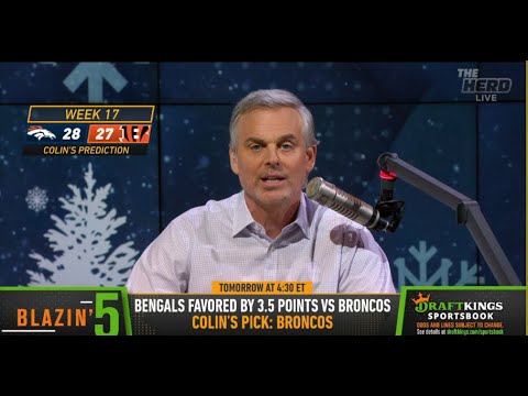 THE HERD | Colin Cowherd SHOCKS, Denver Broncos Will BEAT Bengals | NFL