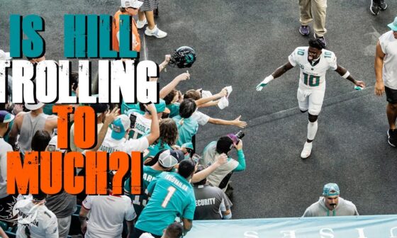 Is Miami Dolphins Tyreek Hill Trolling To Much?!