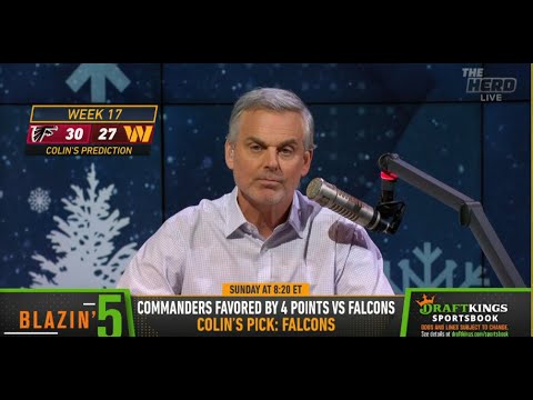 THE HERD | Colin Cowherd SHOCKS, Washington Commanders Will LOSE To Falcons | NFL