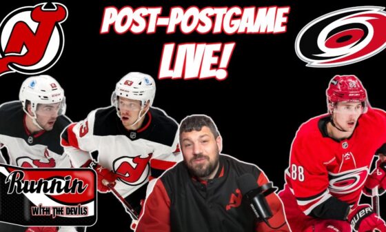 NJ Devils vs. Carolina Hurricanes Post-Postgame LIVE! 12/28/24