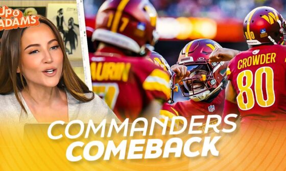 Kay Adams Dives in on Commanders’ Big Win over Eagles