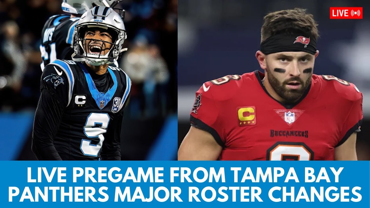 Carolina Panthers vs Tampa Bay Buccaneers Pregame Live From Raymond James Stadium | NFL Week 17