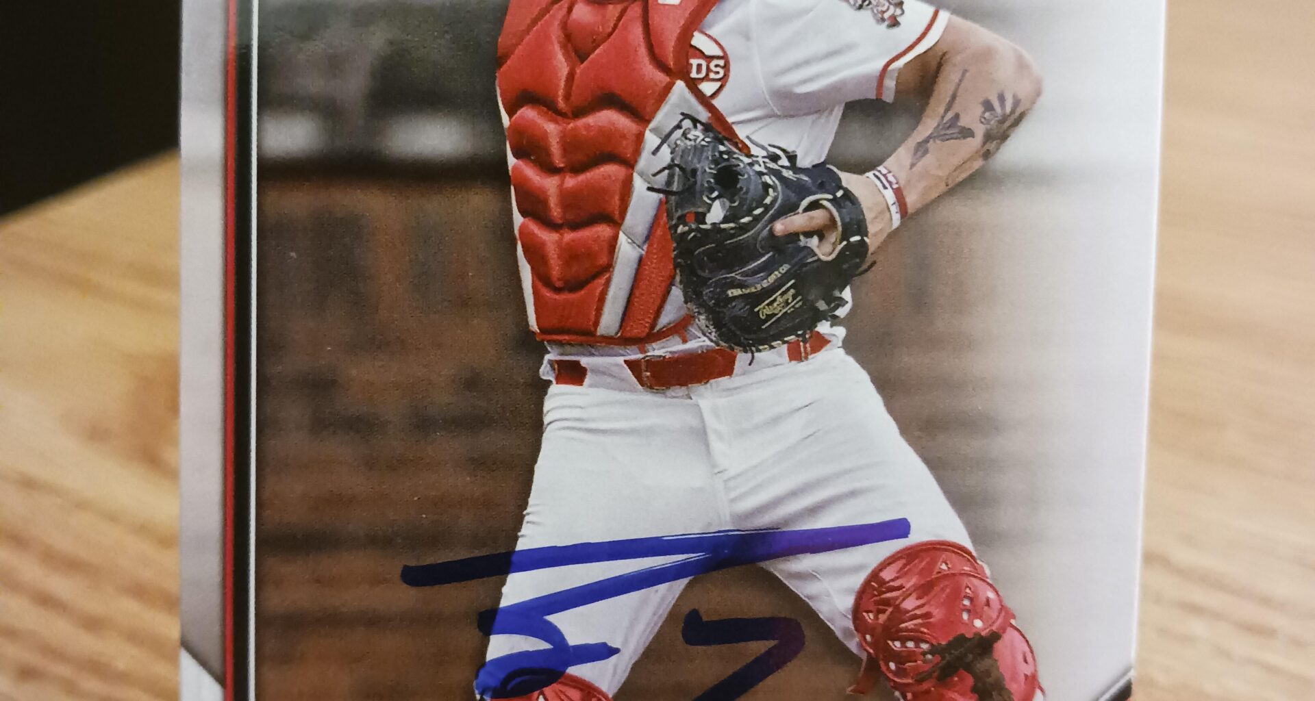 Posting a Reds autographed card every day until we win the World Series. Day 564: Logan Tanner