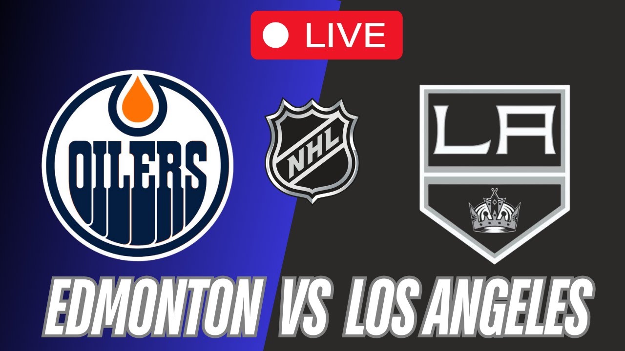 🏒Edmonton Oilers vs Los Angeles Kings NHL Live Stream🏒