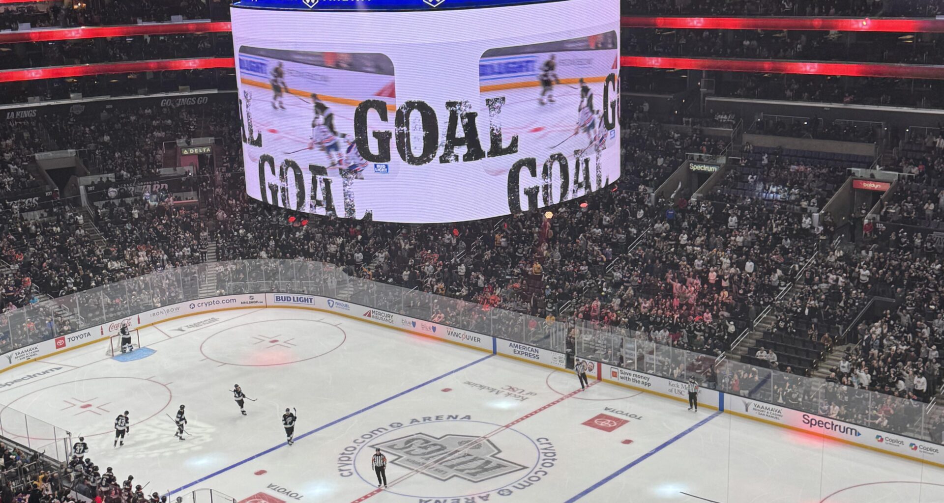 My first Kings game yesterday!