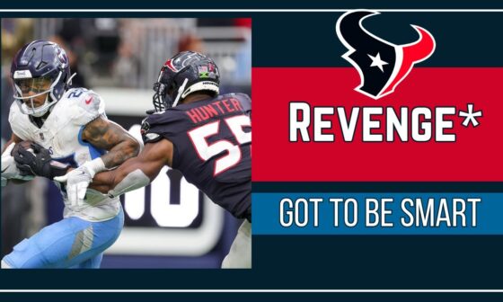 The Houston Texans Can't Be Reckless Against the Titans