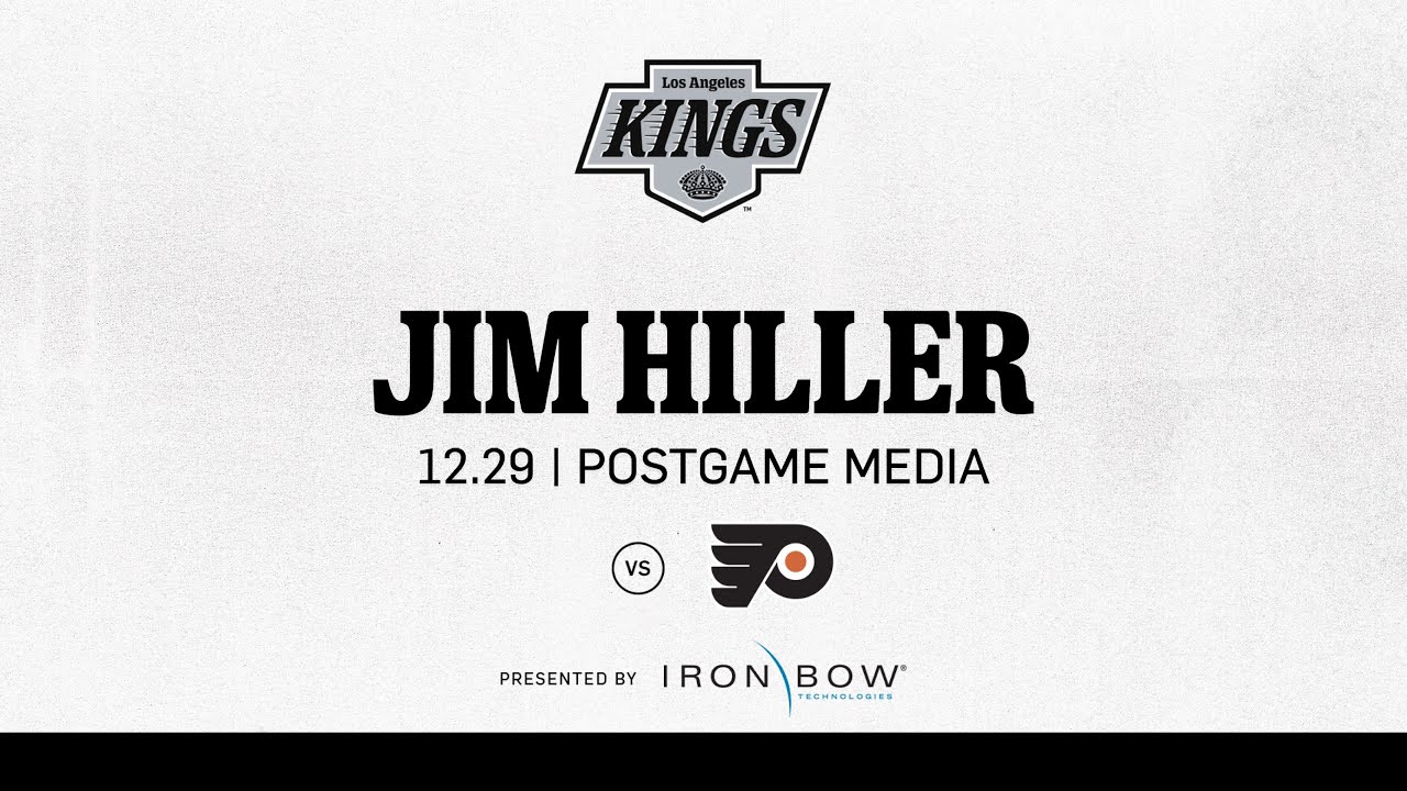 Head Coach Jim Hiller | 12.29 LA Kings beat the Philadelphia Flyers