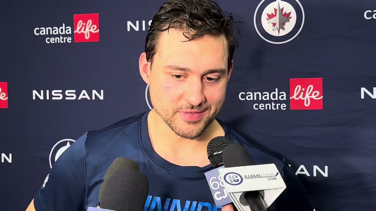 Winnipeg Jets pre-game media vs Nashville Predators: Nino Niederreiter