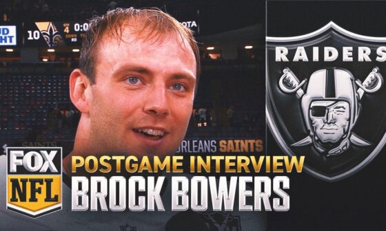 Raiders TE Brock Bowers on record-setting season: 'It's been everything and more' | NFL on FOX