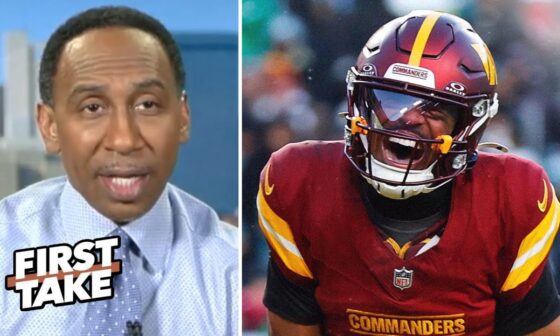 FIRST TAKE | Jayden Daniels is NFC’s undisputed Top QB - Stephen A. on Commanders head into playoffs