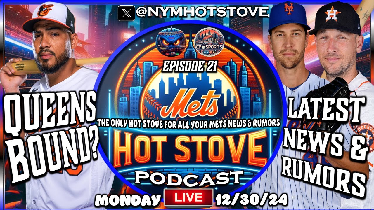 Mets Hot Stove | New York Mets | Jacob deGrom | Anthony Santander | Mets News | MLB