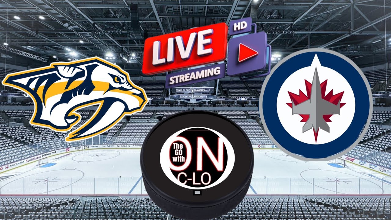 🔴Nashville Predators vs Winnipeg Jets. Live NHL Hockey. Play by Play Live Stream Watch Party