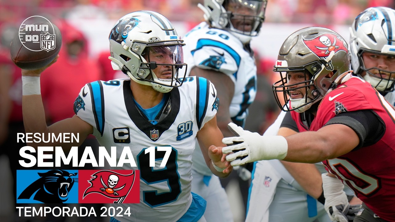 Carolina Panthers vs. Tampa Bay Buccaneers | Resumen en español - Semana 17 | NFL Highlights 2024