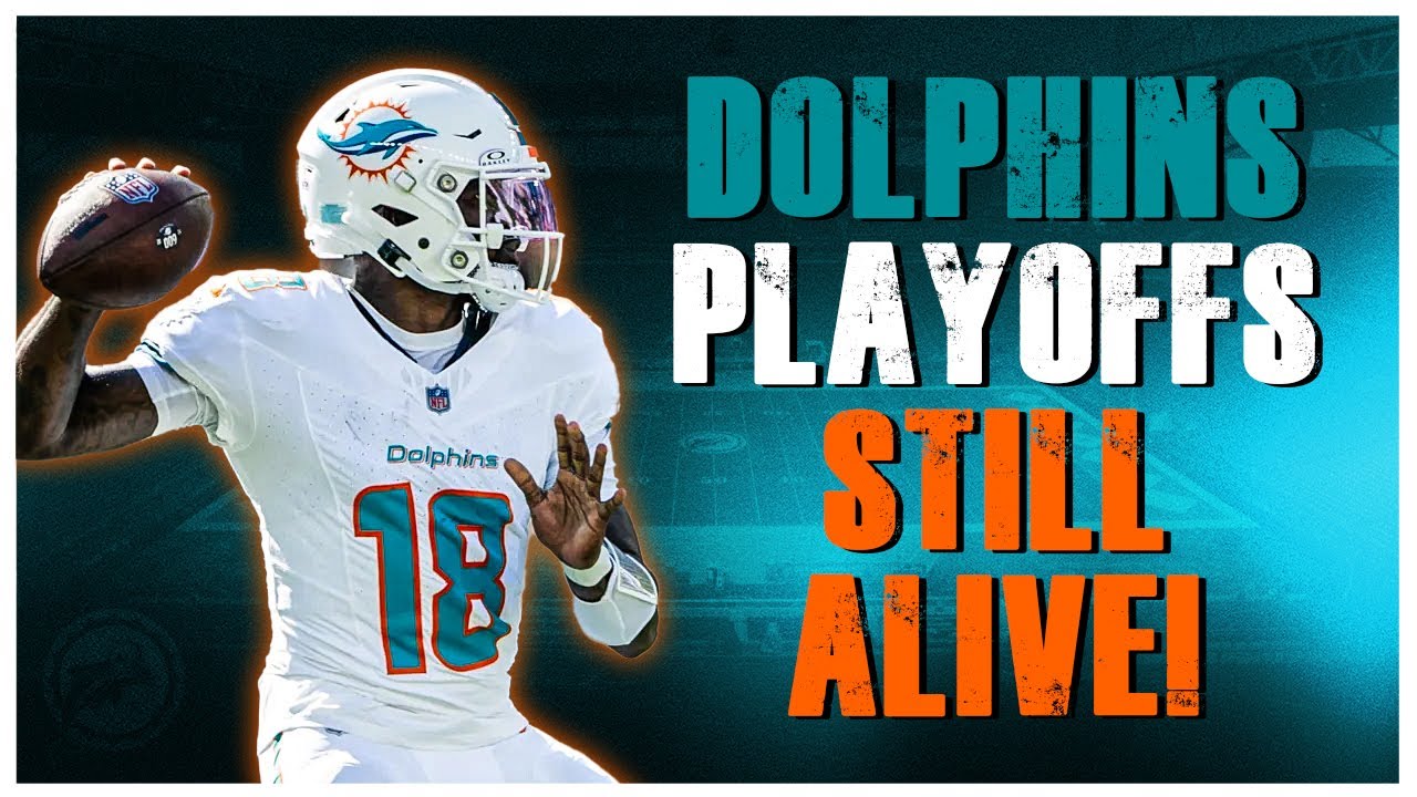 Miami Dolphins Playoff Hopes Still Alive! | Tua Not Need Surgery Now?!