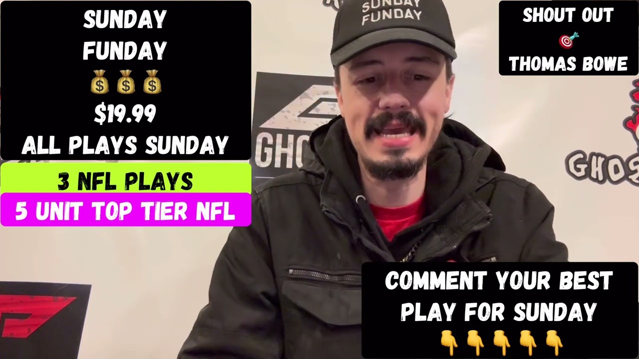 NFL FREE PLAY: Miami Dolphins vs Cleveland Browns 🏈 Sunday Funday 🏈 Sunday 12/29/24