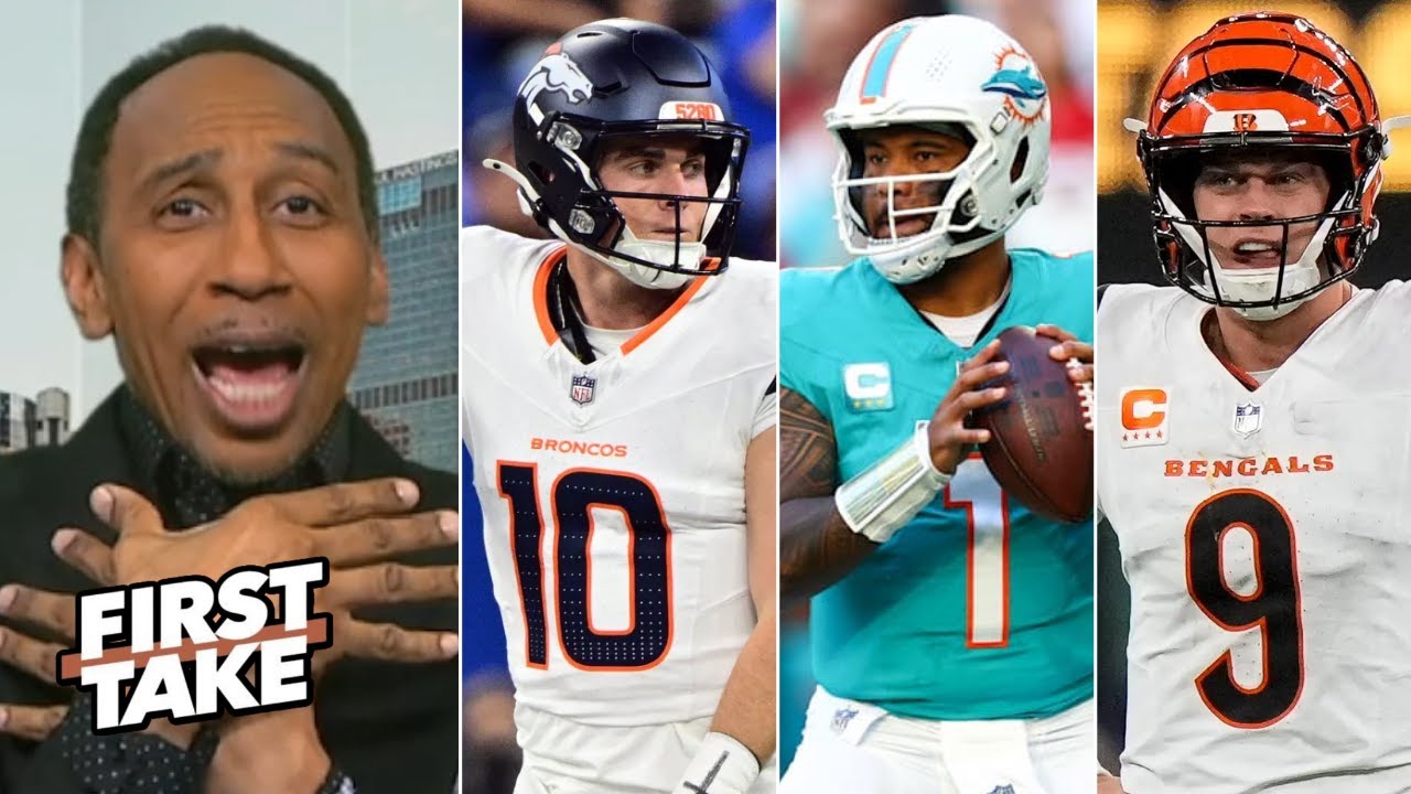 FIRST TAKE| Stephen A. on scenarios for final AFC Playoff spot: Broncos & Bengals compete; Dolphins?