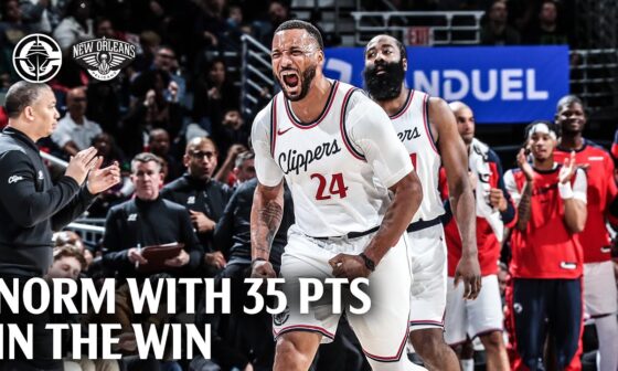 Norman Powell Drops 35 PTS vs. Pelicans Highlights | LA Clippers