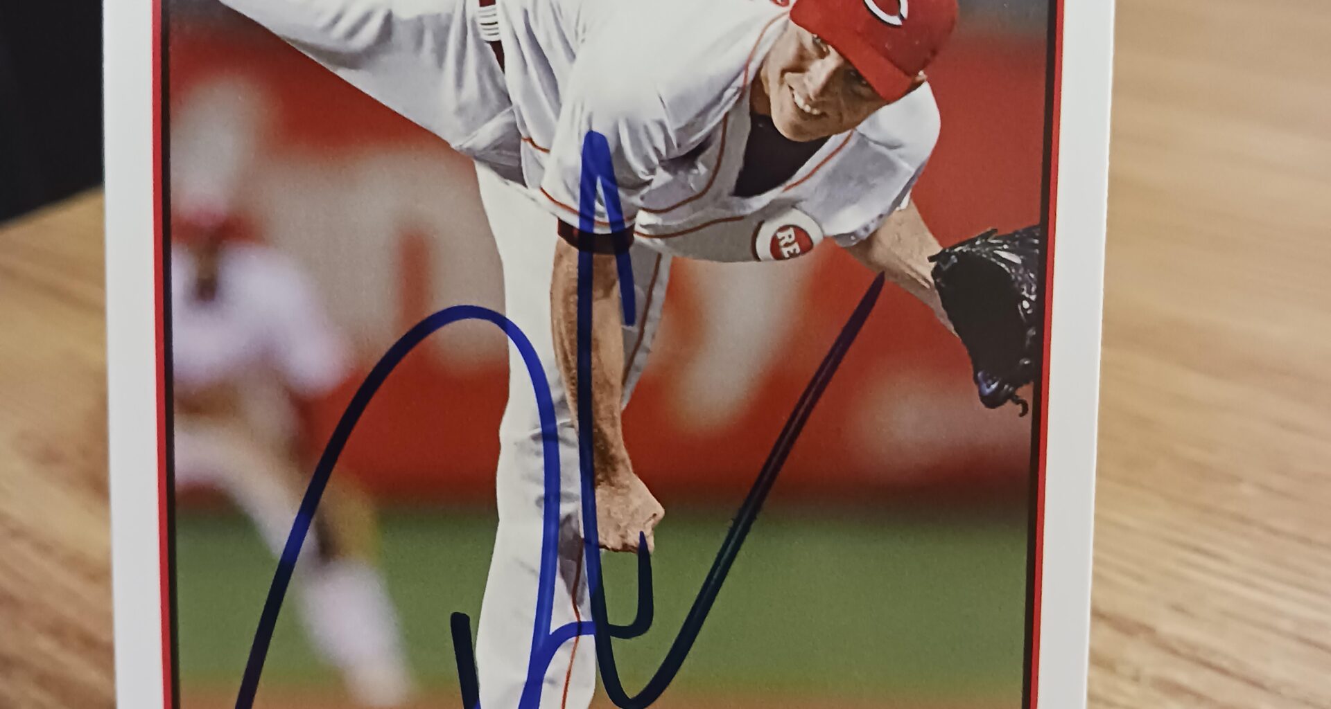 Posting a Reds autographed card every day until we win the World Series. Day 539: Ryan Madson