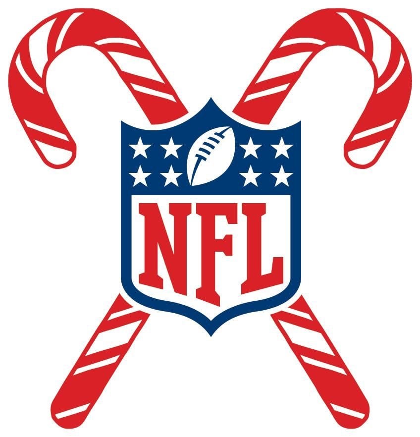 [Tom Pelissero] Each of the four competing teams in the NFL Holiday Remix – the Baltimore Ravens, Houston Texans, Kansas City Chiefs and Pittsburgh Steelers – will wear this festive, holiday-inspired uniform patch during their games on Saturday and again on Christmas Day.