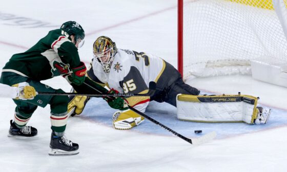 Minnesota Wild slip against Vegas team with energy