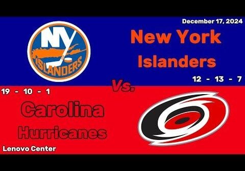 New York Islanders vs Carolina Hurricanes | December 17, 2024 | All Goals