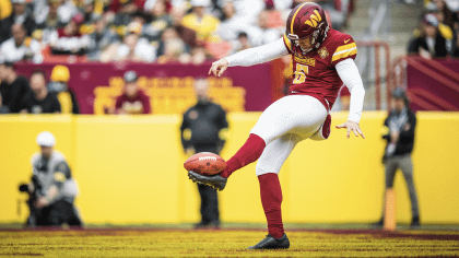 Tress Way becomes Washingtons all time leader in punt yards