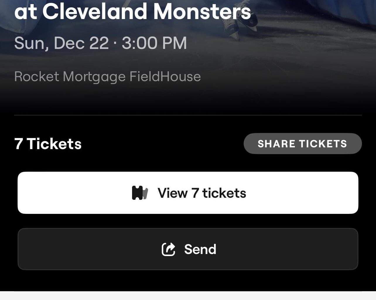 Monsters Tickets for Today (Teddy Bear Toss game vs Rochester Americans)