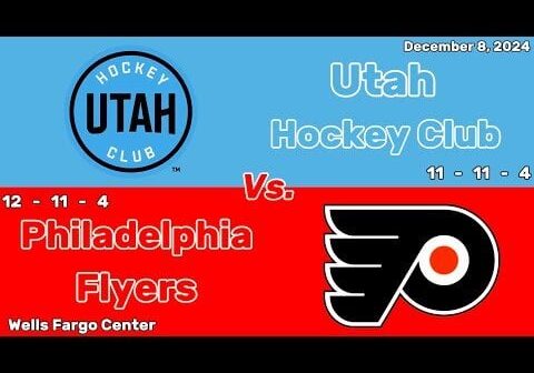 Utah Hockey Club vs Philadelphia Flyers | December 8, 2024 | All Goals