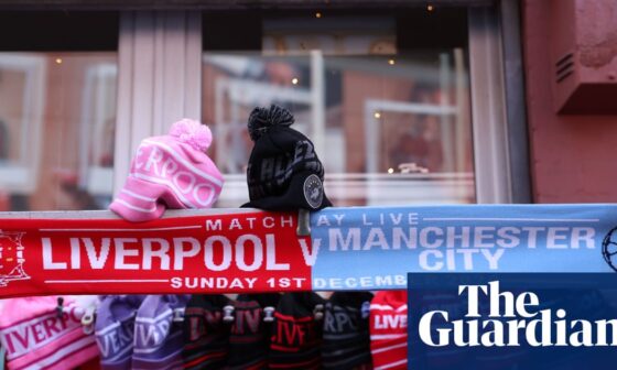 Nine arrests at Liverpool v Manchester City after reports of tragedy chanting | Football