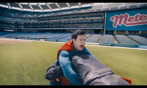 Progressive Field making its big-screen debut in the new Superman trailer