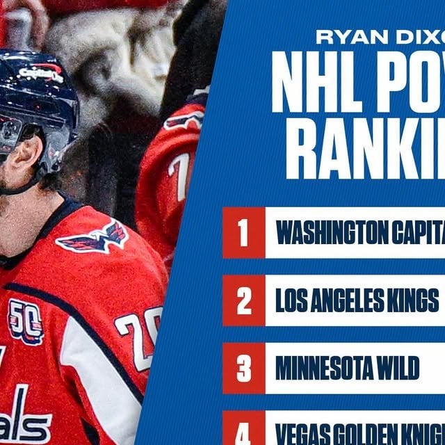 Sportsnet has us at 2. I don’t agree, but crazy to see nonetheless!