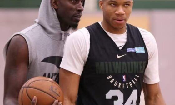 [LegionHoop] Giannis Antetokounmpo on Kevin Garnett: “I had a week of workouts with him. He was sweating more than me. I was the one working out... best experience of my life.”