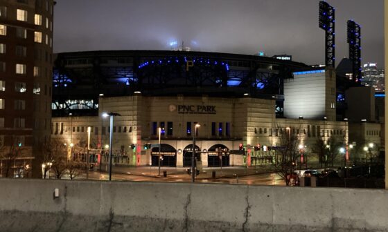 PNC Park a couple nights ago