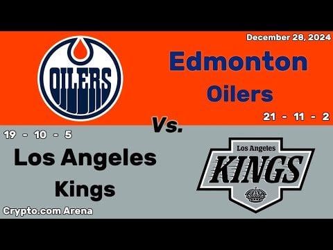 Edmonton Oilers vs Los Angeles Kings | December 28, 2024 | All Goals