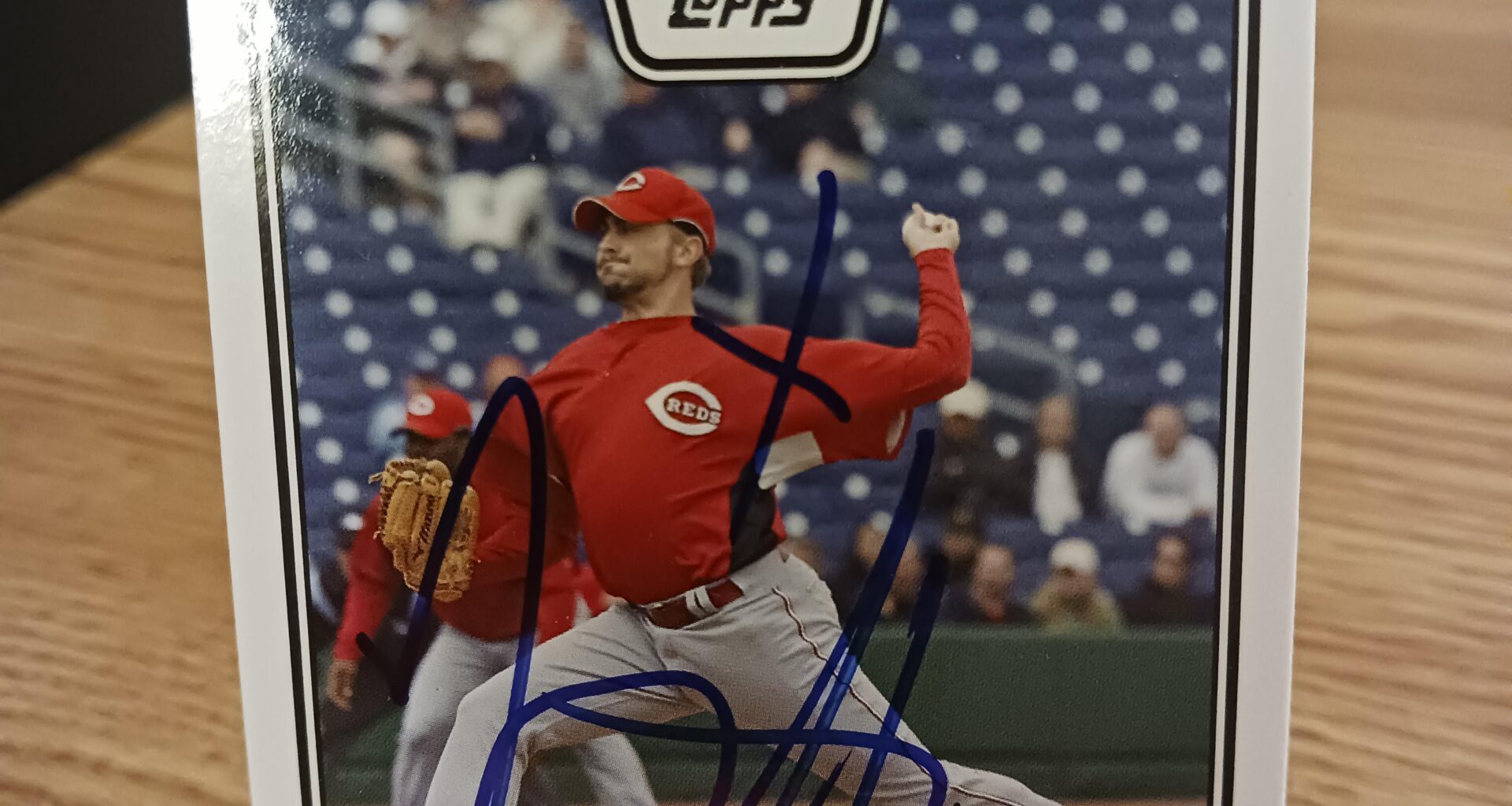 Posting a Reds autographed card every day until we win the World Series. Day 544: Jeremy Affeldt