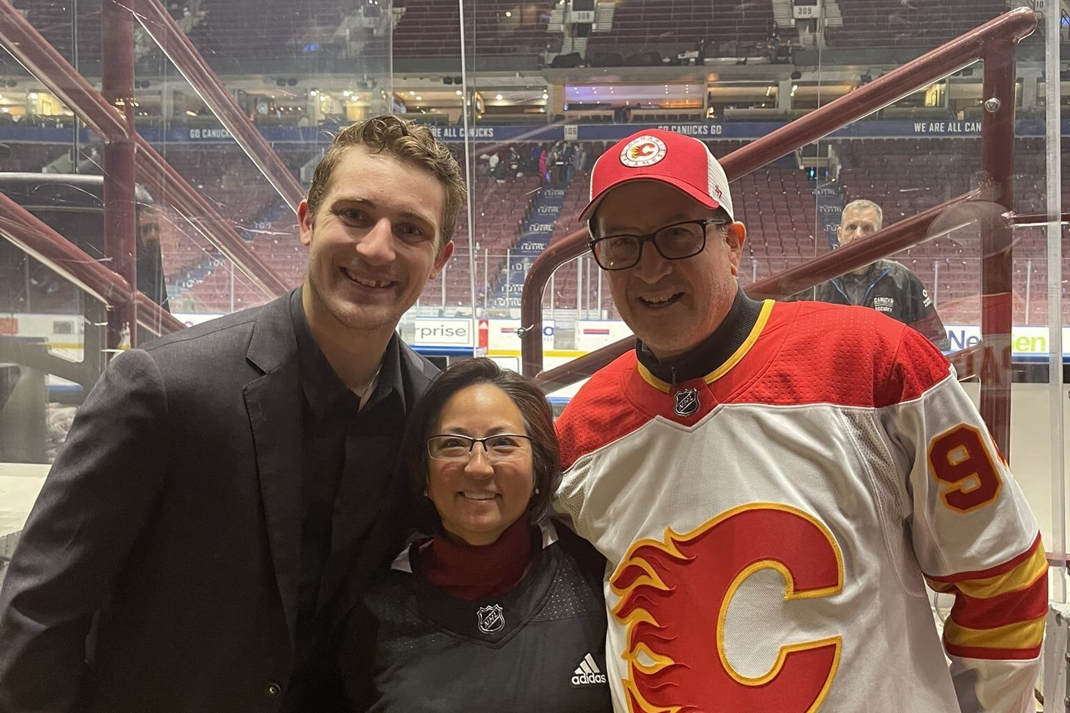 [Uncle Kurt] "In Calgary to watch my nephew Brayden [Pachal] play the next 5 games. If you see me at the dome, come up and introduce yourself."