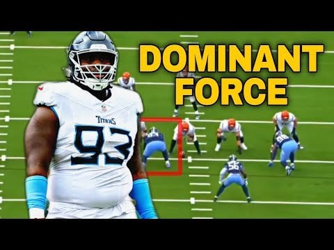 I think the Titans got one of the Best young DTs in the NFL in T'Vondre Sweat