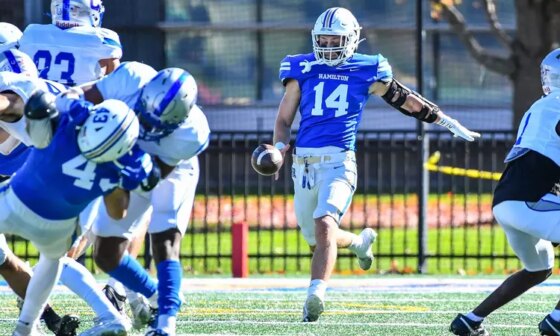 Hoey '25 collects football all-America honors as 2nd team punter