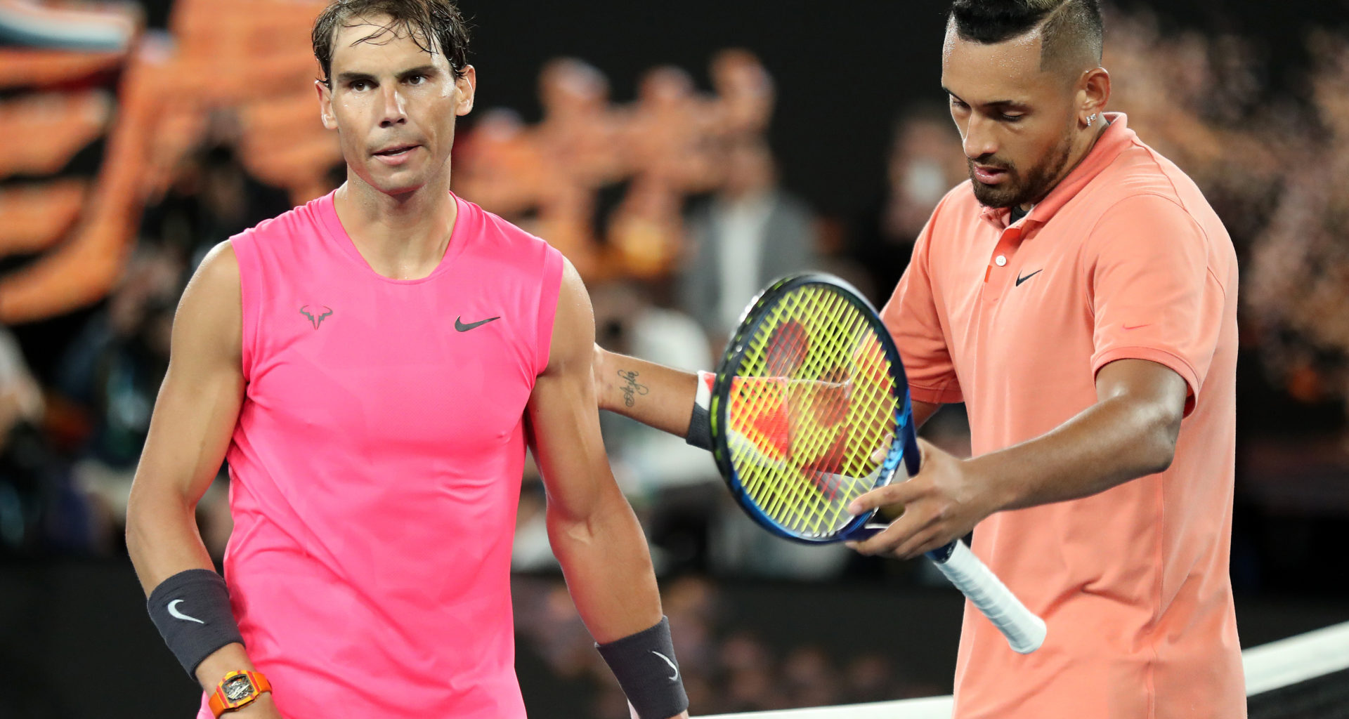 Rafael Nadal already made his thoughts on Nick Kyrgios 'very clear' back in 2019 after beating him at Wimbledon