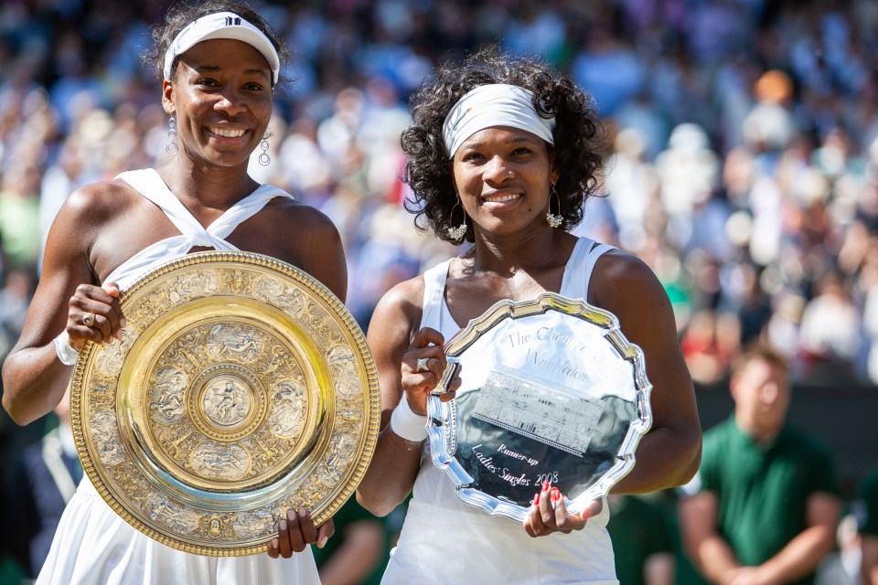 Venus defeated Serena in the 2008 Wimbledon final, they also faced each other in the 2002, 2003 and 2009 finals, which Serena won