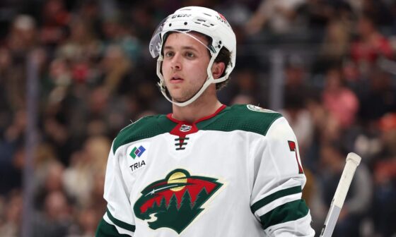 ‘I’m not dying, I’m OK:’ Wild’s Brock Faber on ‘scary’ scene taking puck to throat