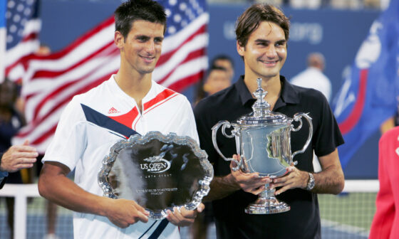 What Roger Federer said was ‘brutal’ for Novak Djokovic in his first-ever Grand Slam final at the 2007 US Open