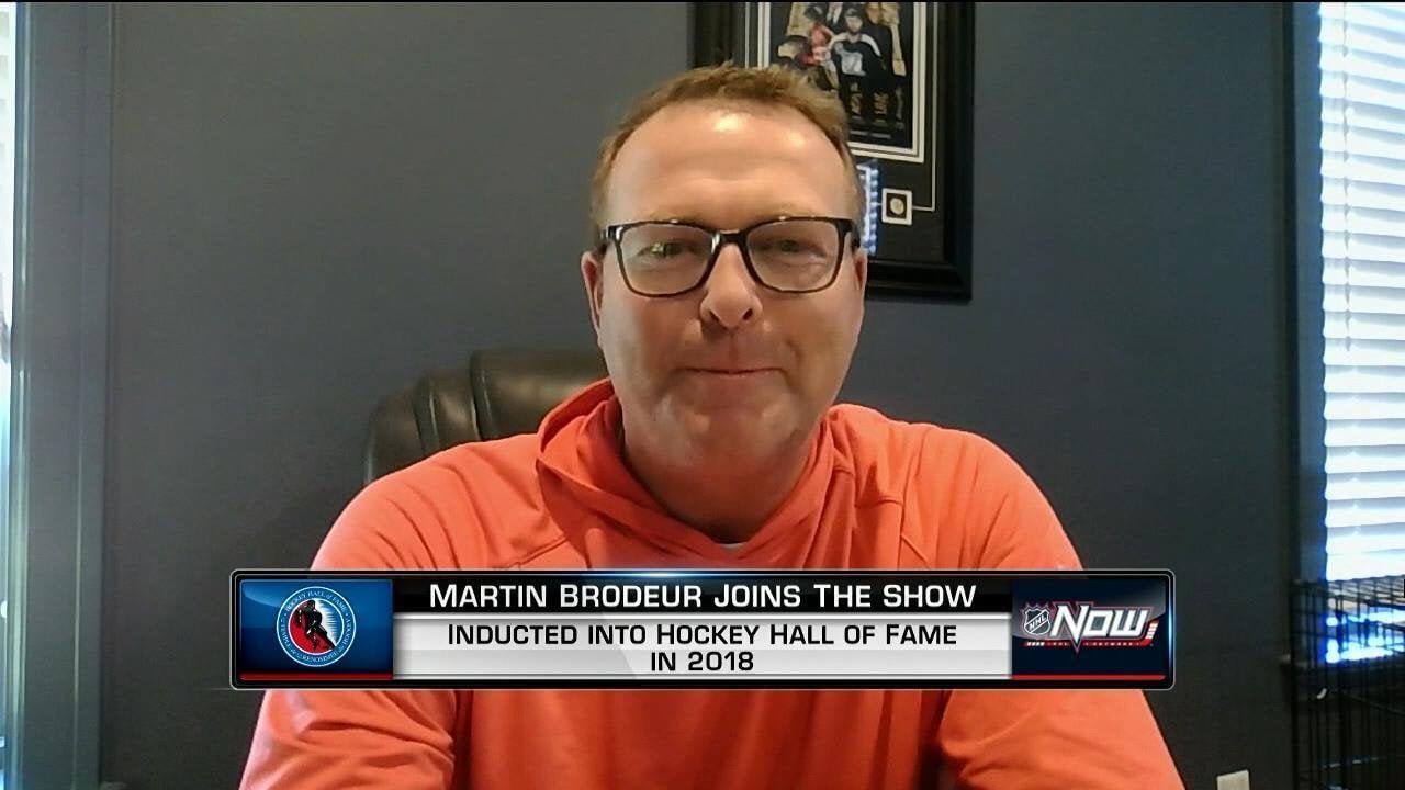 [NHL Now video]_Martin Brodeur talks to Mike Rupp and Dano about the Devils success thus far (20:54 minutes)