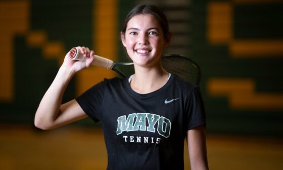 High school tennis player Claire Loftus of Rochester Mayo named Star Tribune's Player of the Year