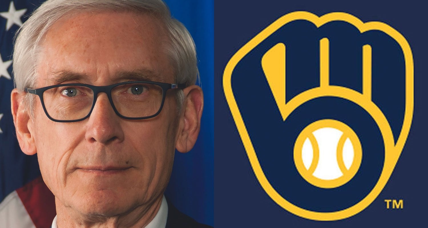 Gov. Evers celebrates “home run” deal to keep Milwaukee Brewers, Major League Baseball in Wisconsin through 2050