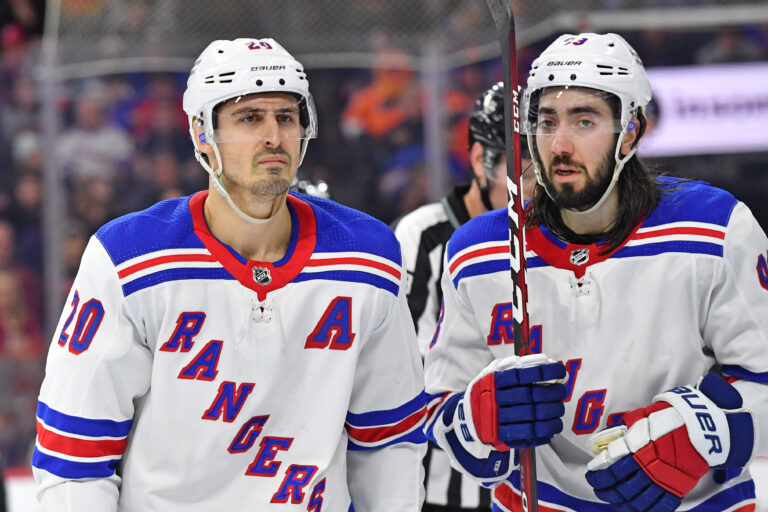 NHL: New York Rangers at Philadelphia Flyers